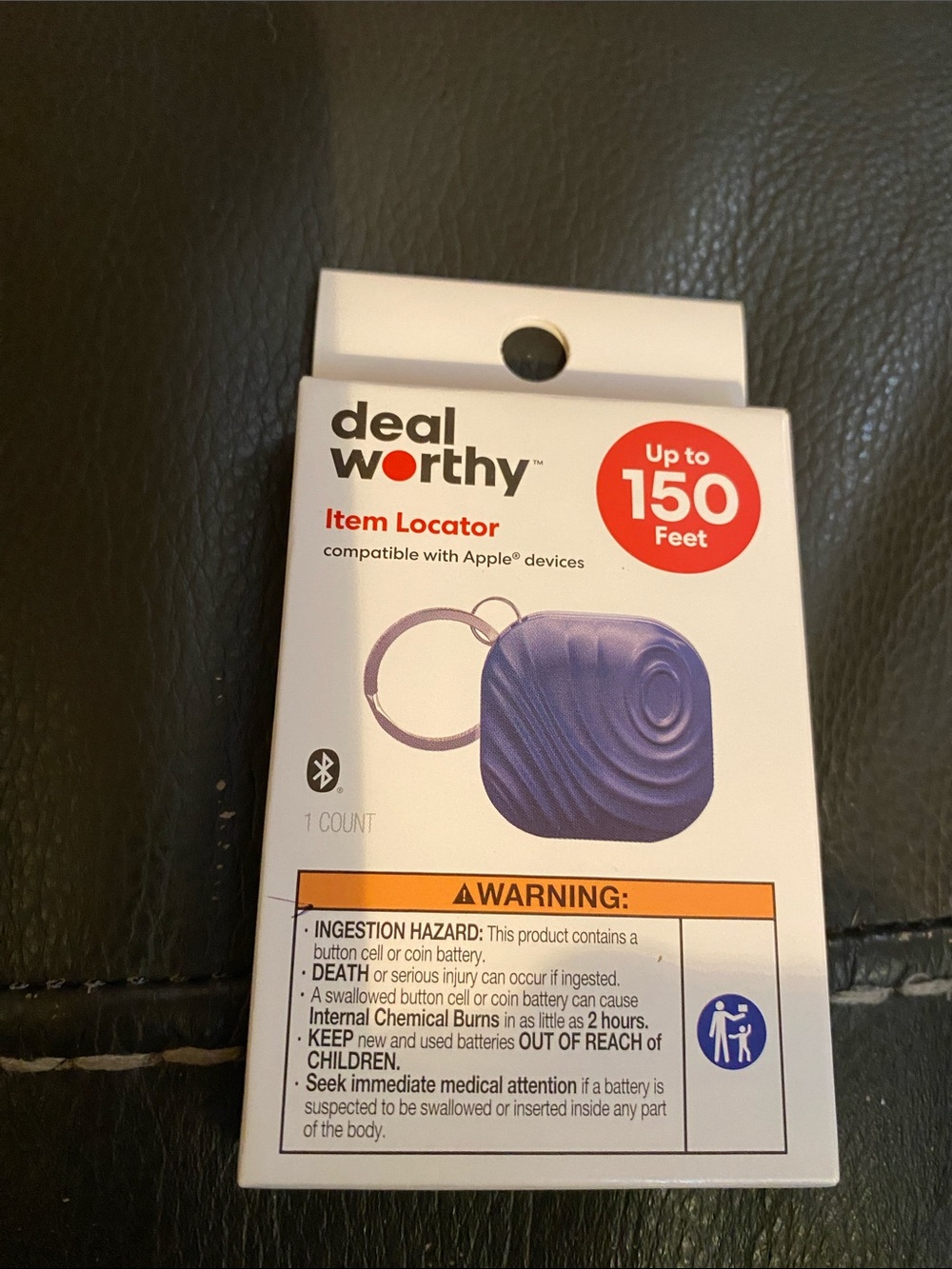 Target Deal Worthy Purple Item Locator Keychain